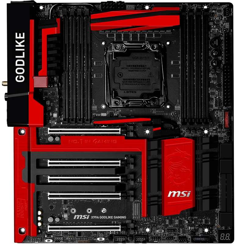 مادربرد ام اس آی مدل X99A GODLIKE Gaming مادربرد ام اس آی مدل X99A GODLIKE Gaming