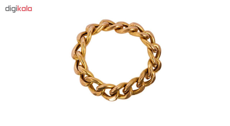 انگشتر طلا 18 عیار گالری مرجان طرح کارتیه مدل 0827