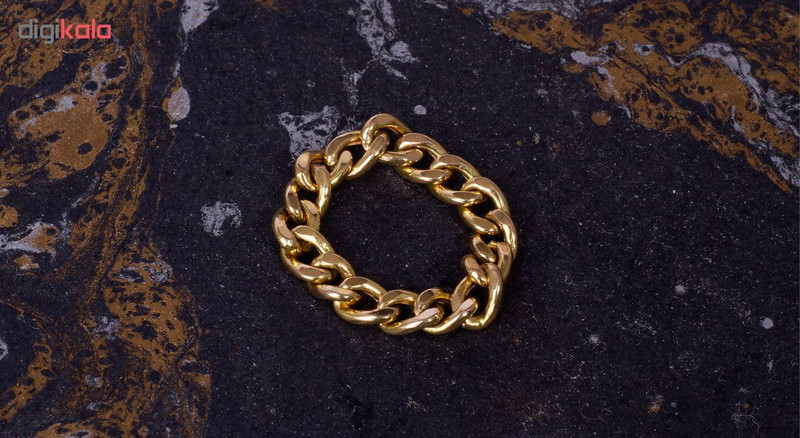 انگشتر طلا 18 عیار گالری مرجان طرح کارتیه مدل 0827