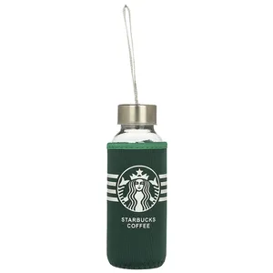 قمقمه استارباکس مدل Glass Bottle 1 ظرفیت 0.3 لیتر