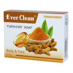 صابون اورکلین شفاف مدل زردچوبه  65 گرم