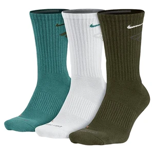 جوراب ورزشی زنانه نایکی مدل DRI-FIT COTTON FLY CREW  بسته 3 عددی