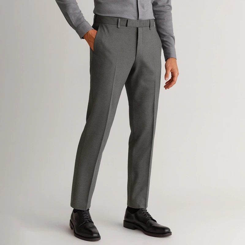 شلوار پارچه‌ای راسته مردانه اچ اند ام مدل 7747967 