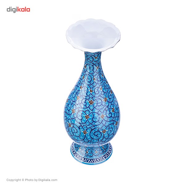 Esmaili Copper Enamel vase in 20 cm of height 