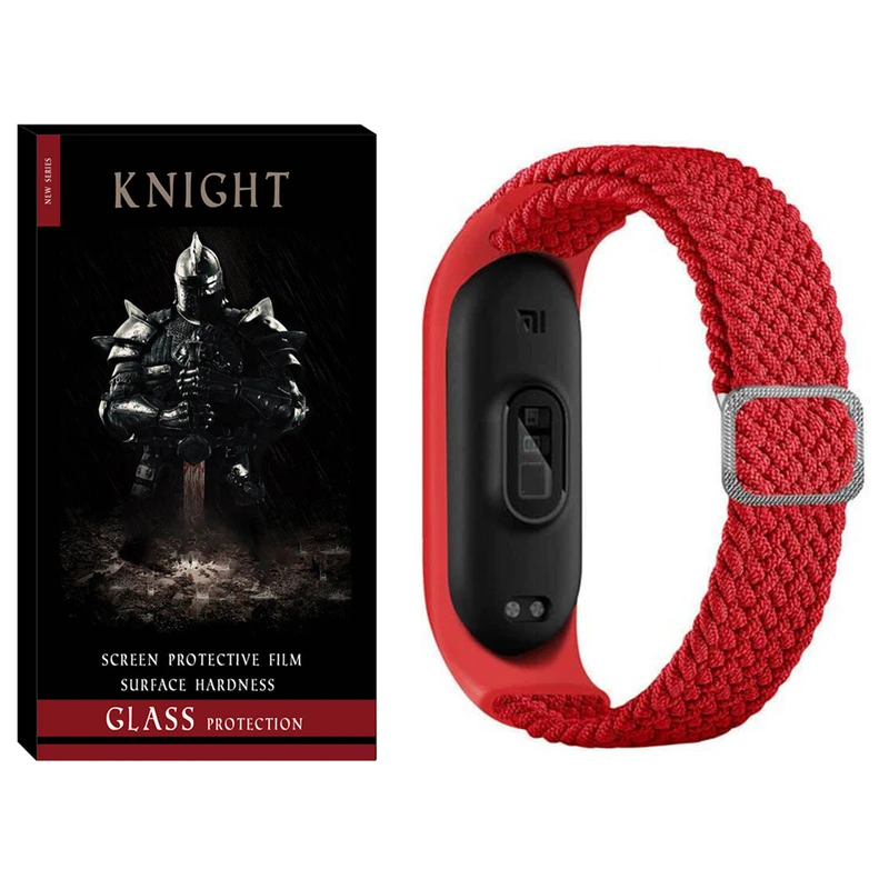 بند نایت مدل Braided KT مناسب برای ساعت هوشمند شیائومی Mi band 3/4/5