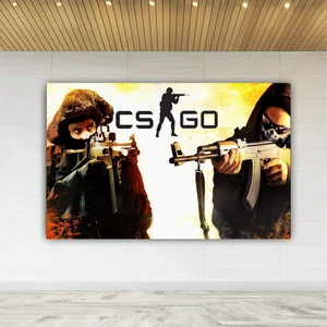 پوستر دیواری طرح گیم Counter Strike مدل SDP1359