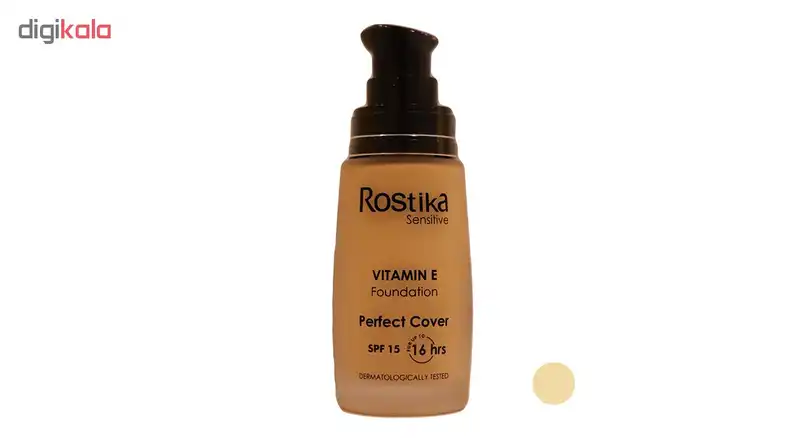 کرم پودر رستیکا مدل Sensitive شماره 110