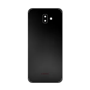 MAHOOT Black-color-shades Cover Special Texture Sticker for SAMSUNG J6 Plus