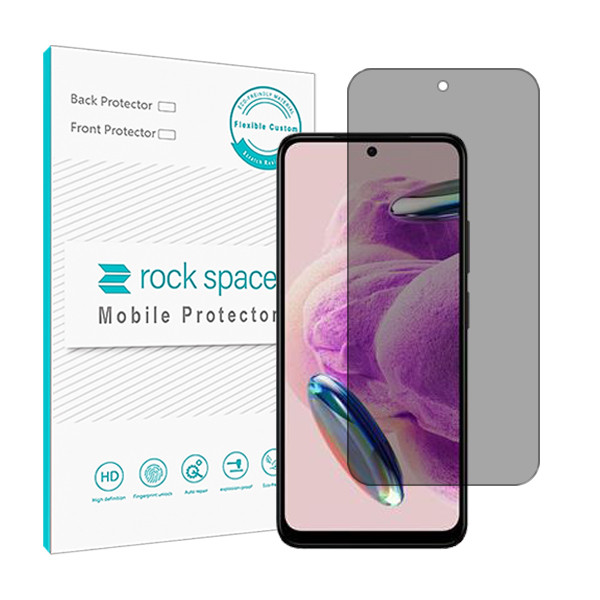 محافظ صفحه نمایش حریم شخصی راک اسپیس مدل HyPRV مناسب برای گوشی موبایل شیائومی Redmi Note 12S