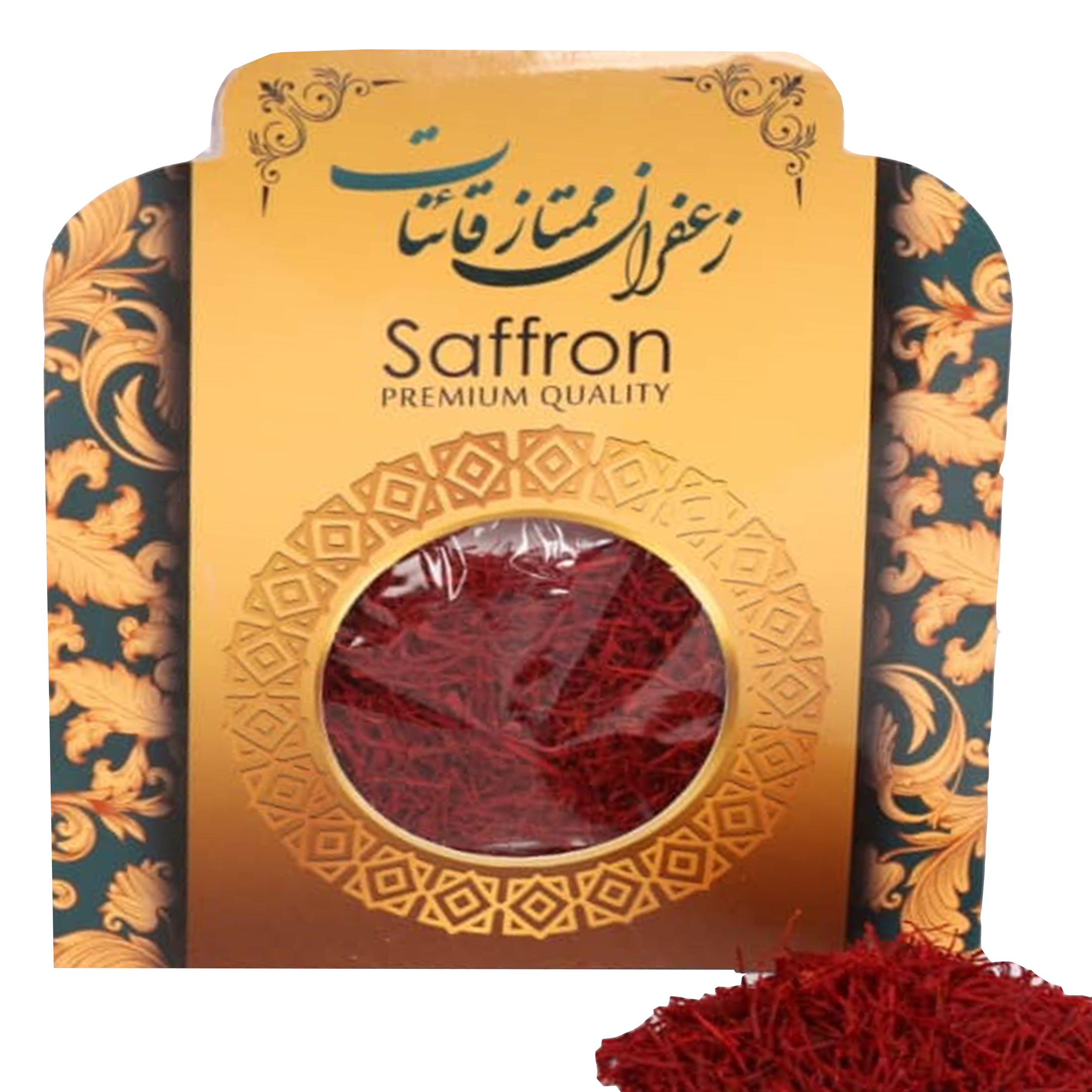 زعفران نگین قاینات - 4.608 گرم بسته 10 عددی