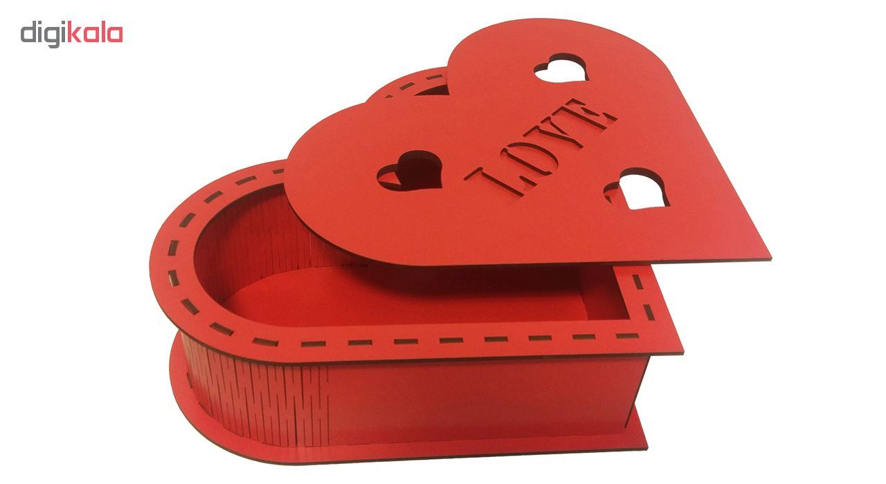 جعبه کادو مدل قلب کد01