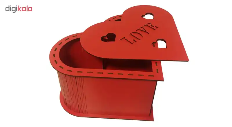 جعبه کادو مدل قلب کد02