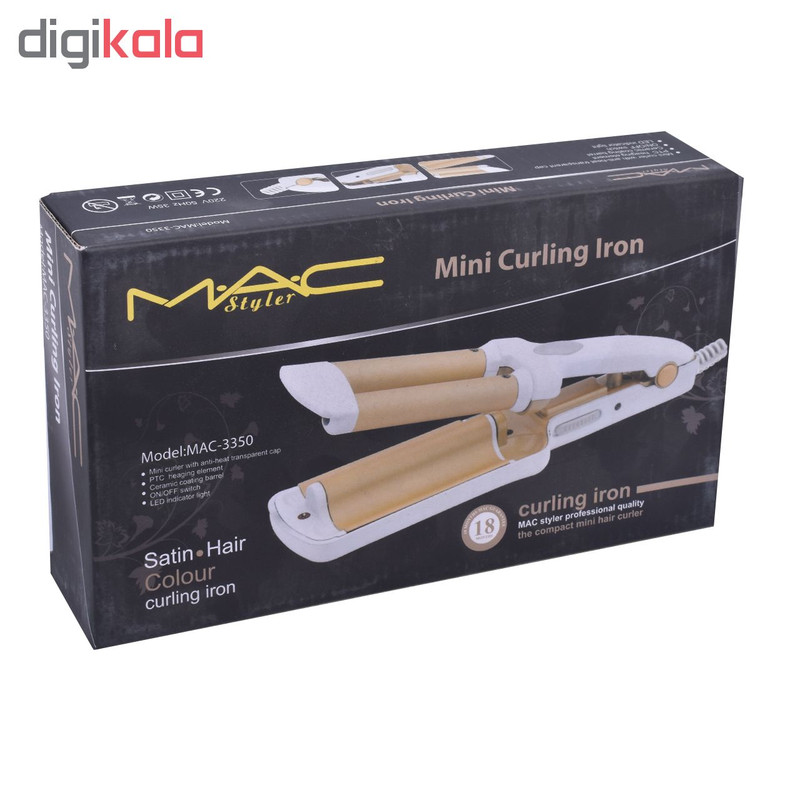 فر کننده مو مک استایلر مدل MAC-3350 فر کننده مو مک استایلر مدل MAC-3350