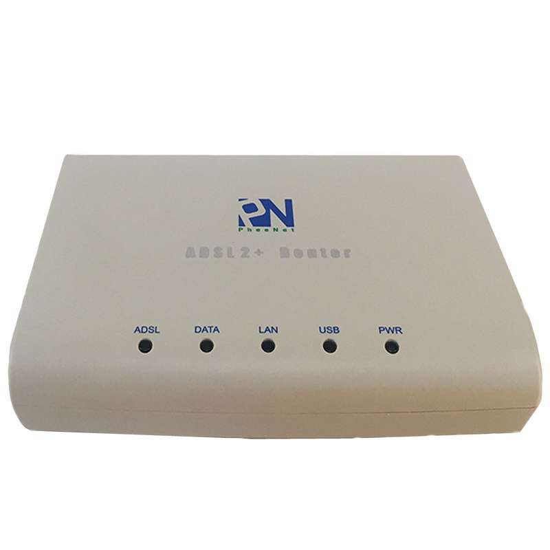 مودم روتر ADSL 2 Plus با سیم و USB فی نت مدل BIG-331TRA مودم روتر ADSL 2 Plus با سیم و USB فی نت مدل BIG-331TRA
