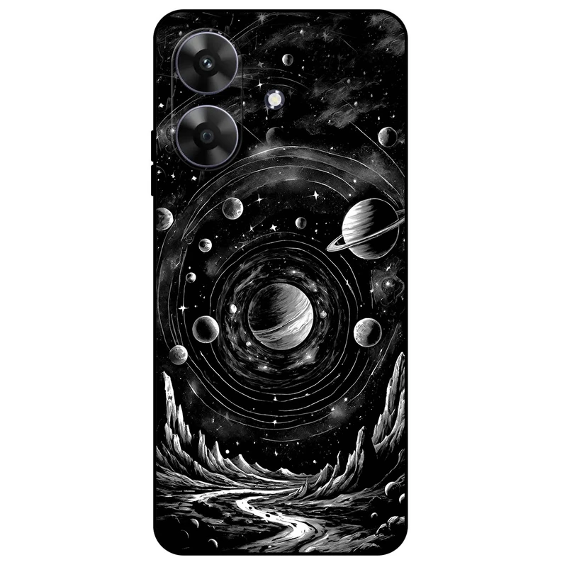 کاور مگافون طرح مریخ مدل 7424 مناسب برای گوشی موبایل ریلمی Note 60 / Note 60X