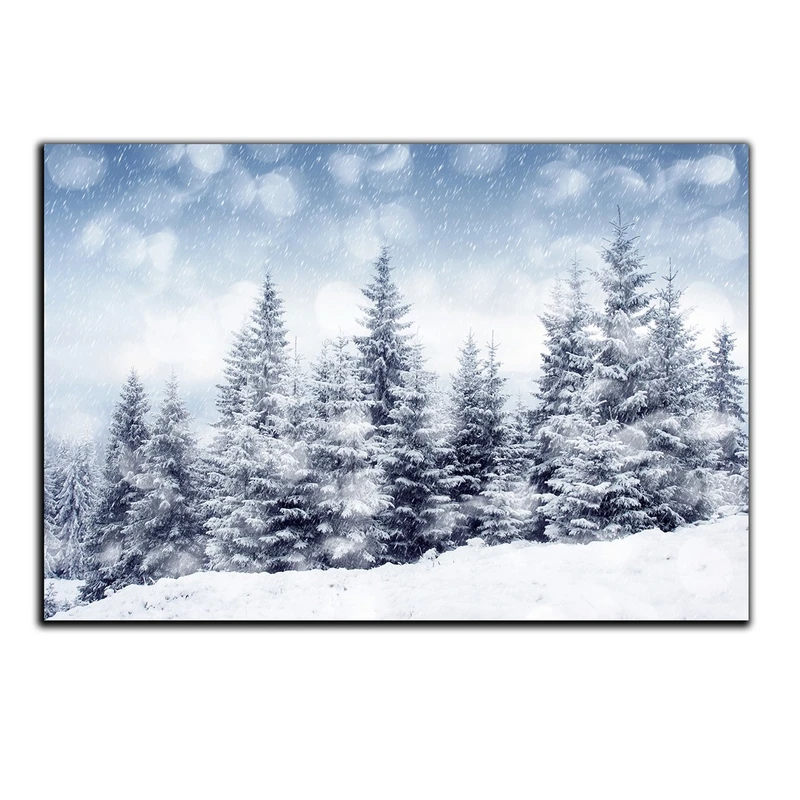 تابلو شاسی بکلیت طرح منظره زمستان و برف مدل SH-S429