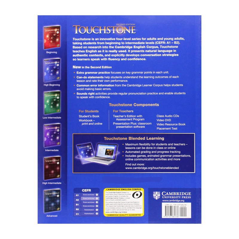 کتاب Touchstone 2nd 1 اثر جمعی از نویسندگان انتشارات رهنما کتاب Touchstone 2nd 1 اثر جمعی از نویسندگان انتشارات رهنما