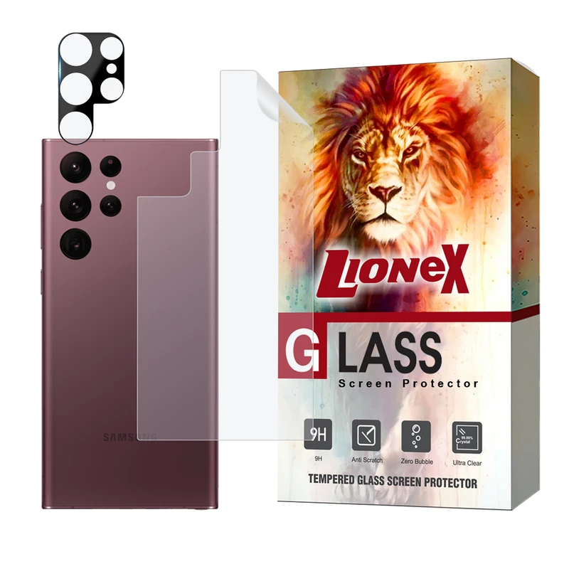 محافظ پشت گوشی لایونکس مدل MTBFULL مناسب برای گوشی موبایل سامسونگ Galaxy S22 Plus به همراه محافظ لنز