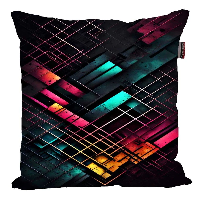 کوسن پاد آفرین مدل فانتزی طرح مدرن رنگی کد p1125