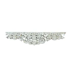کتیبه پرده خانه سبزطرح منبت پلاستیکی وایت واش مدل(350سانتیمتری) Art170