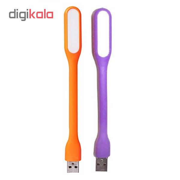 چراغ LED یو اس بی مدل Flexible USB Light بسته 2عددی