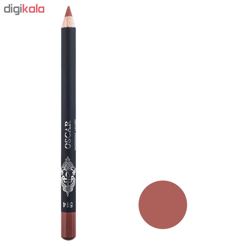 مداد لب اسکار مدل Waterproof Lipliner شماره 514