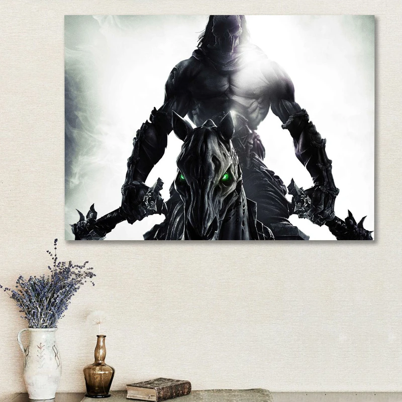 تابلو شاسی گالری استاربوی طرح Dark Siders مدل Amazing 414