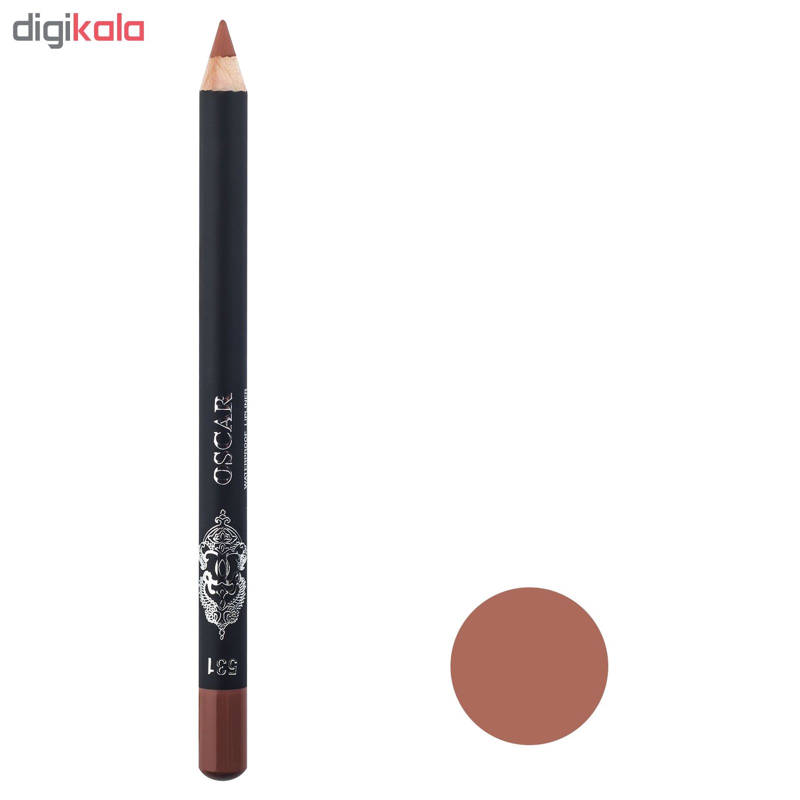 مداد لب اسکار مدل Waterproof Lipliner شماره 531 -  - 2