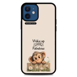 AKAM AMC-WA12M-ANIMALS QOUTES-26 Cover For Apple iPhone 12 Mini