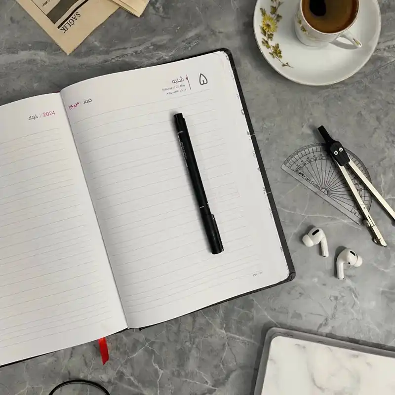 سالنامه سال 1403 مدل ماربل کد 02