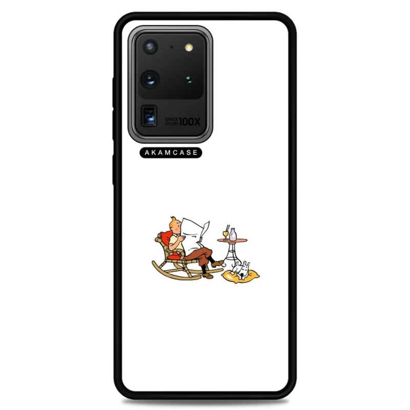 کاور آکام مدل AMC-WSGS20U-TINTIN-8 مناسب برای گوشی موبایل سامسونگ Galaxy S20 Ultra