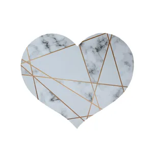 پادری مدل قلب طرح سنگ کد 8579 سایز 90 × 90 سانتی متر
