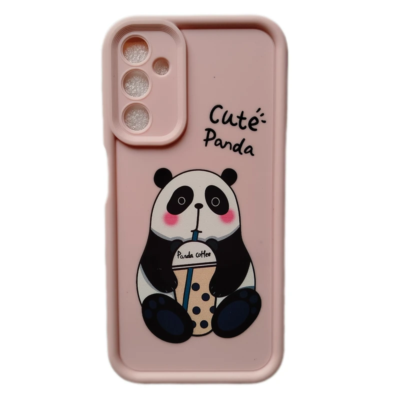 کاور طرح Panda مدل دخترانه مناسب برای گوشی موبایل سامسونگ galaxy A24