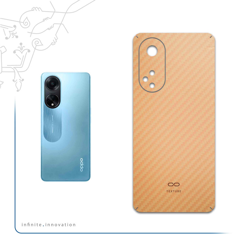 برچسب پوششی ماهوت مدل Titanium-Fiber مناسب برای گوشی موبایل اپو A98