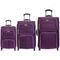مجموعه سه عددی چمدان هما مدل 123 - 700549