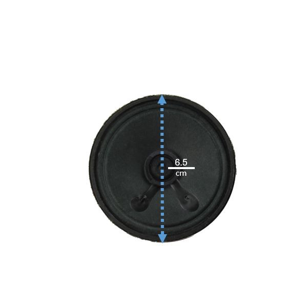 بلندگو 8 اهم 3 وات مدل 2.5inch مجموعه 2 عددی