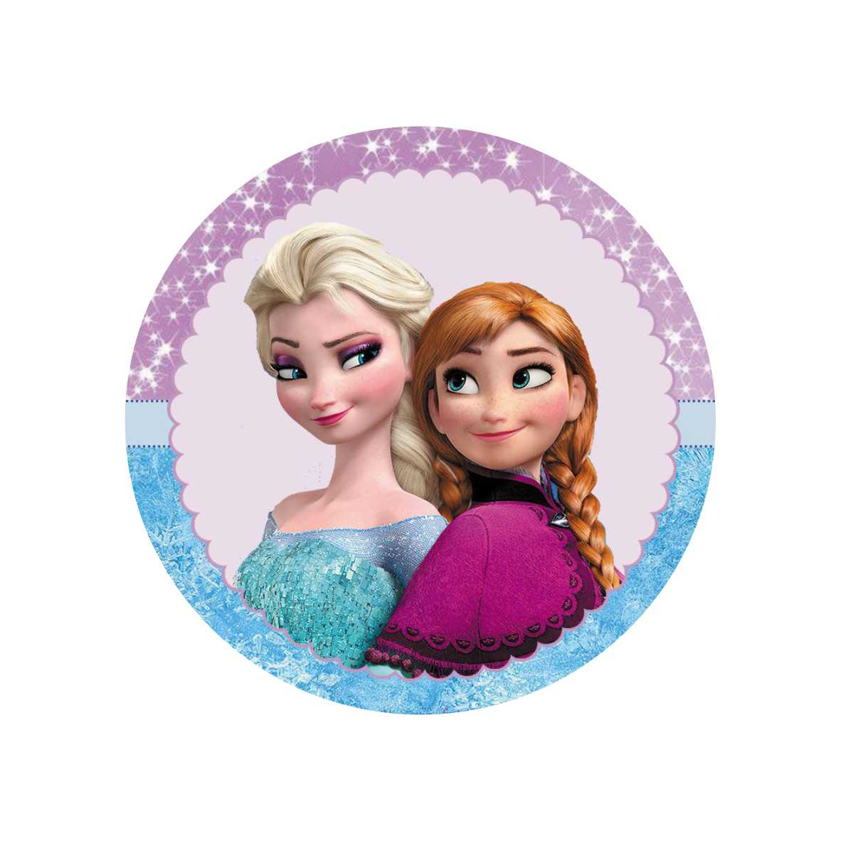 استیکر چوبی کودک مدل فروزن کد 003