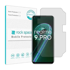 Rock space HyGEL model transparent screen protector suitable for Realme 9 Pro mobile phone