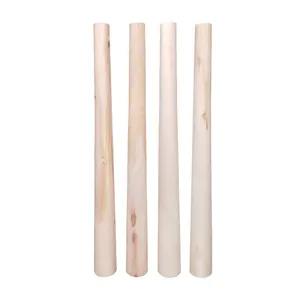 پایه میز عسلی مدل چوبی مخروطی کد D1-R45 بسته 4 عددی
