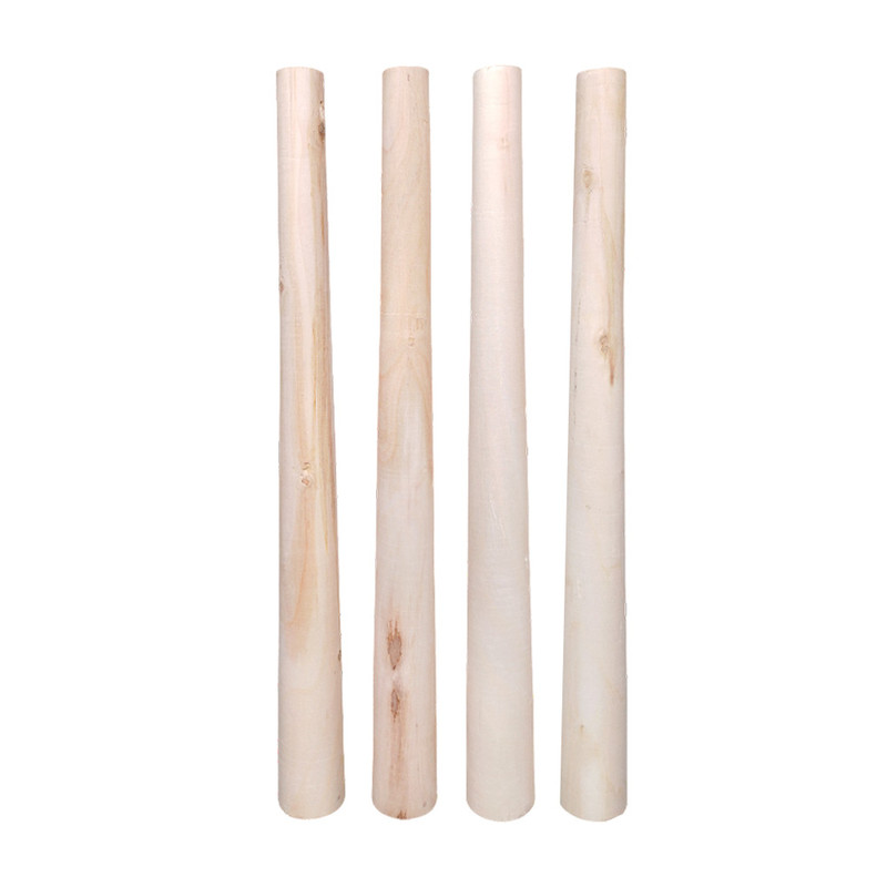 پایه میز عسلی مدل چوبی مخروطی کد D1-R45 بسته 4 عددی