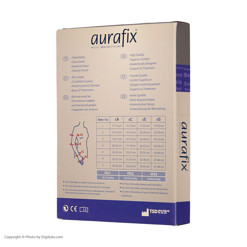 آستین واریس دست اورافیکس مدل AV-153