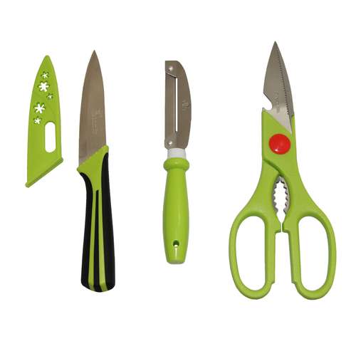  ست چاقو و قیچی و پوست کن مدل F-1032