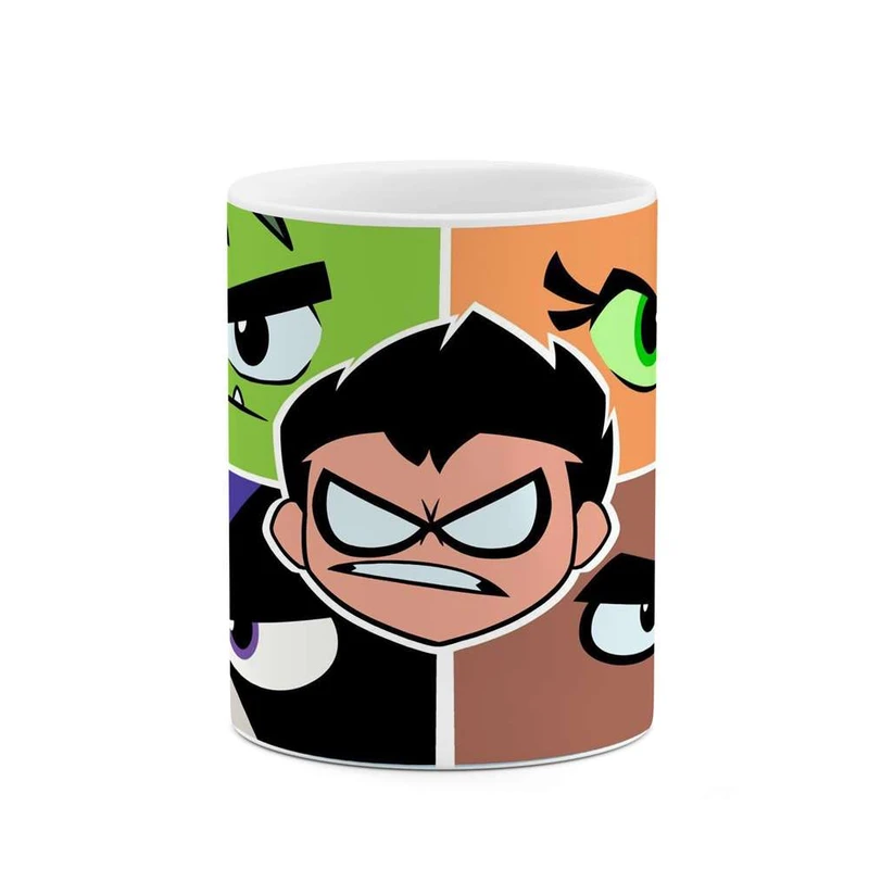 ماگ کاکتی مدل کارتون Teen Titans کد mgh23339