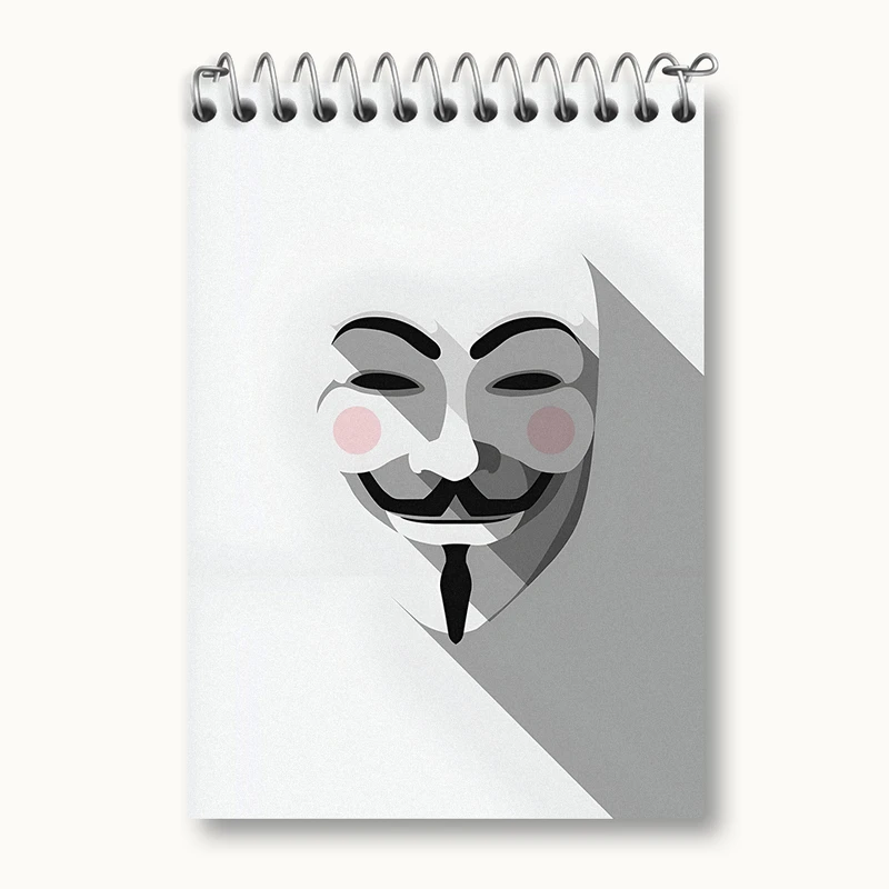 دفتر یادداشت 50 برگ خندالو طرح آنانیموس کد N3424
