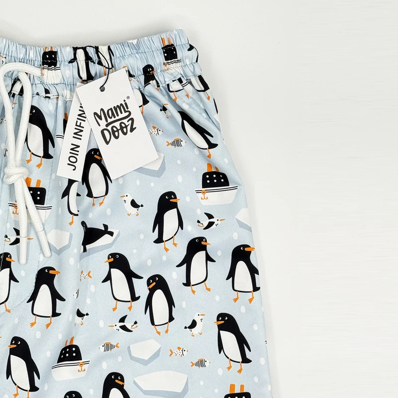 عکس شماره 3 : شلوارک مردانه مامی دوز مدل پنگو سیتی