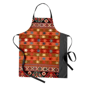 پیش بند آشپزخانه مدوپد طرح گلیم کناره مدل mod00052