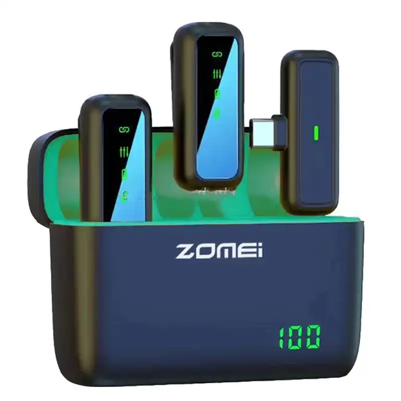 ست میکروفن بی سیم زومی مدل Smart Noise Cancellation Type C