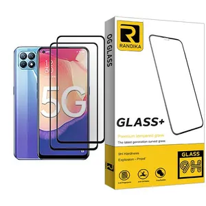 Randika Randika Glass MIX002 Screen Protector For Oppo Reno4 SE Pack Of 2