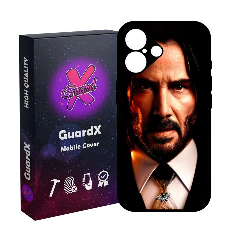 کاور گارد ایکس طرح جان ویک مدل 10573 مناسب برای گوشی موبایل اپل iPhone 16