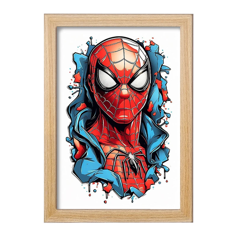 تابلو خندالو مدل مرد عنکبوتی (Spider Man) کد F2021